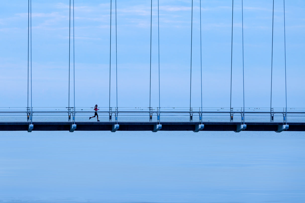 Morning Runner Poster och Canvastavla
