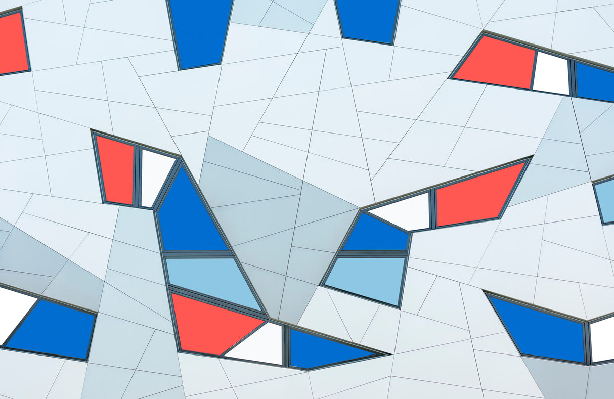 Game of lines and shapes Poster och Canvastavla