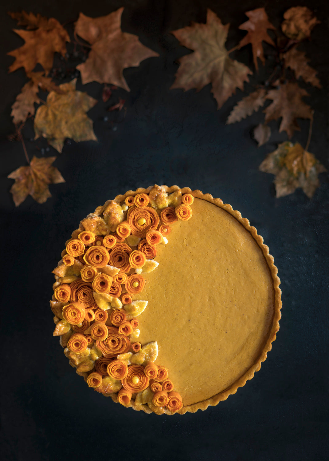 Autumn on a plate Poster och Canvastavla
