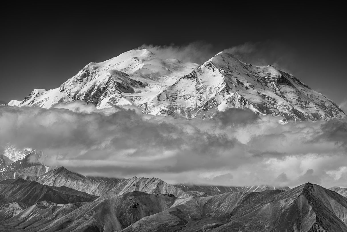 Denali from the opposing ridge line Poster och Canvastavla