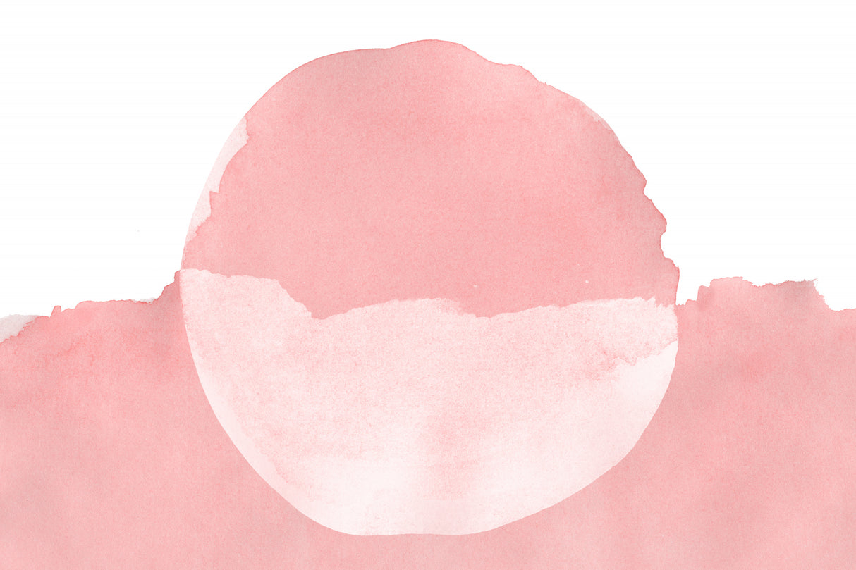 Minimal Pink Abstract 08 Poster och Canvastavla