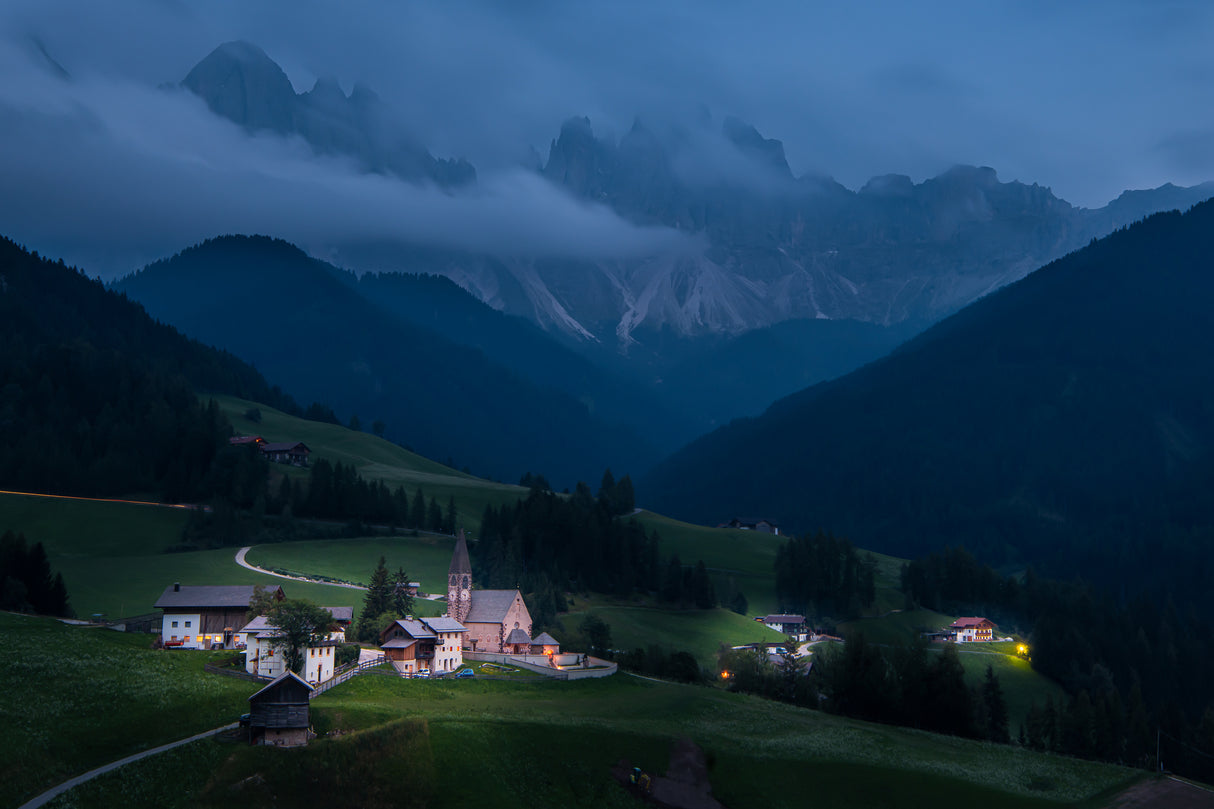 Val di Funes Poster och Canvastavla