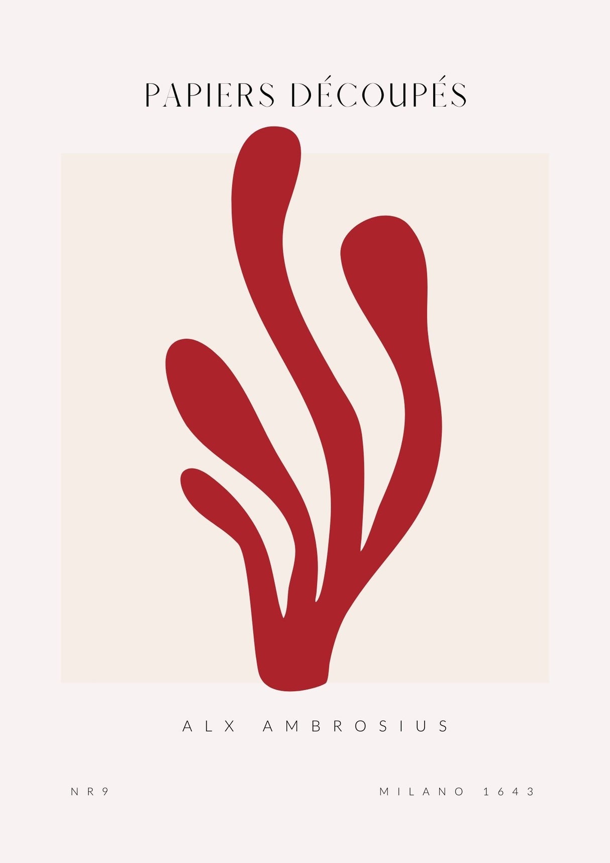 Papiers Decoupes Poster