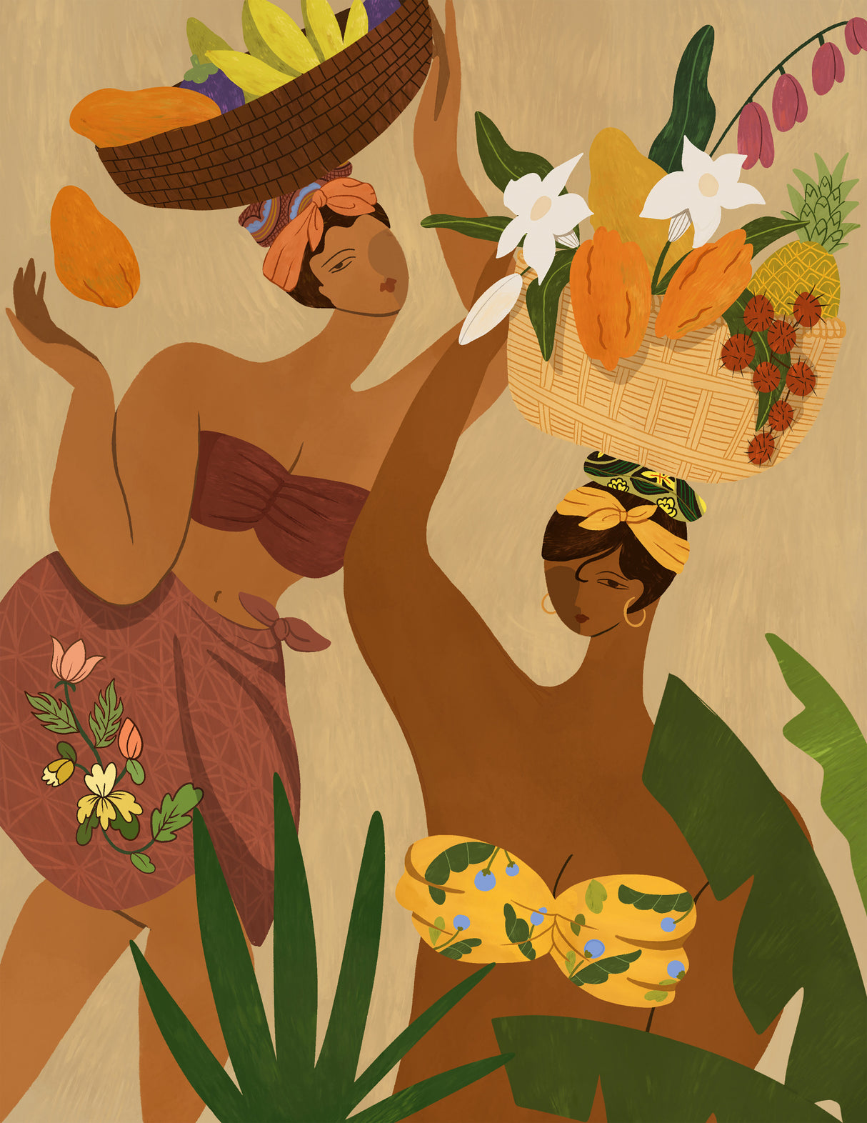 Opps Papaya Poster och Canvastavla