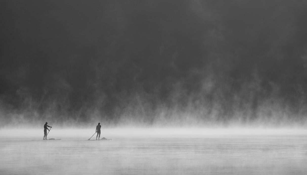 Misty Lake #1 Poster och Canvastavla
