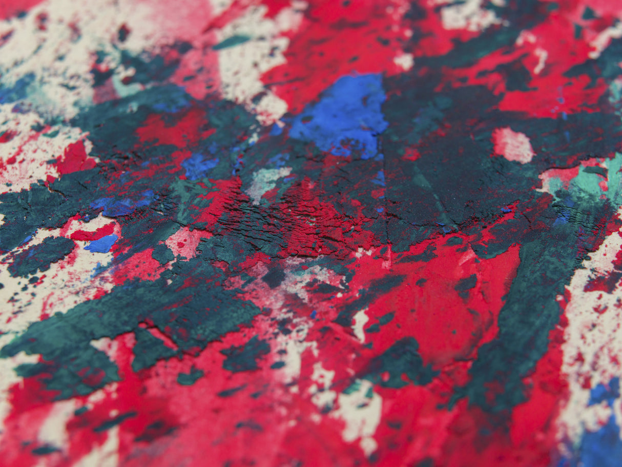 colored paints Poster och Canvastavla
