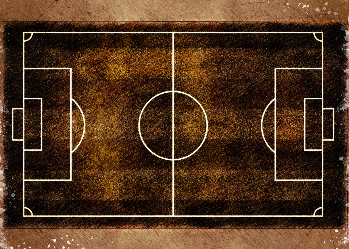 Football Soccer Sport Art 8 Poster och Canvastavla