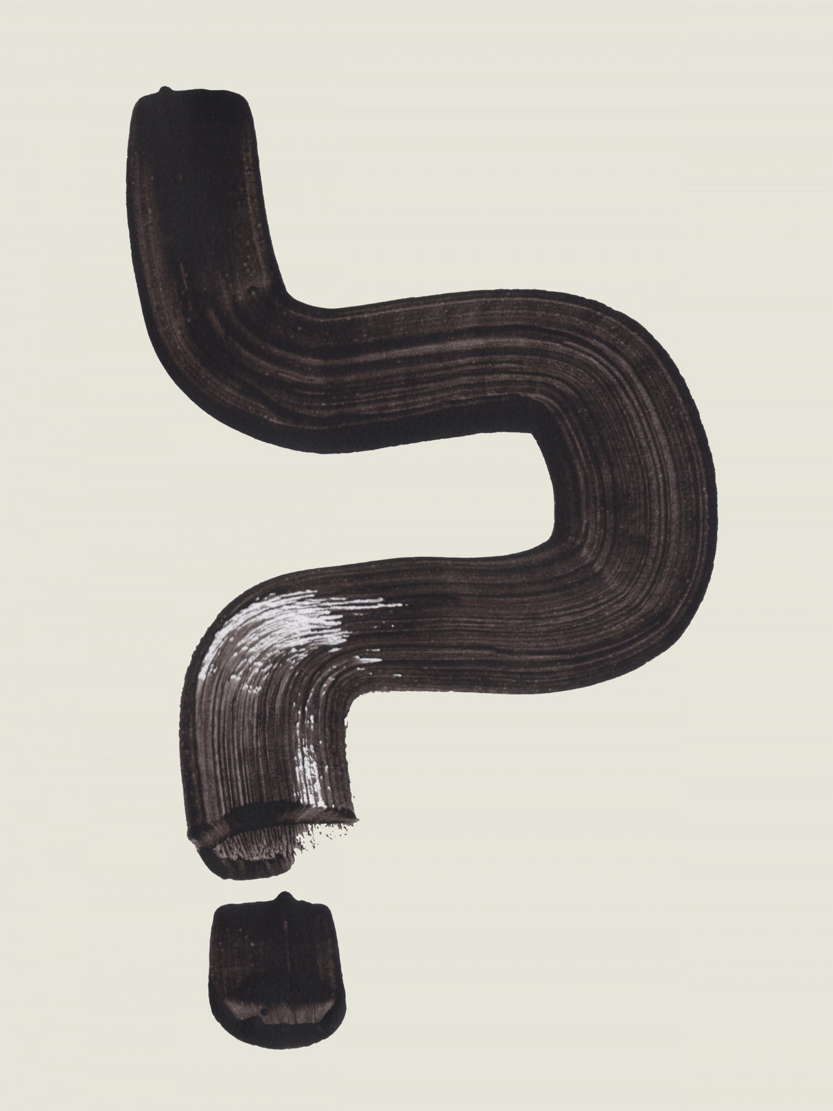 Ink Motif 42 Poster och Canvastavla