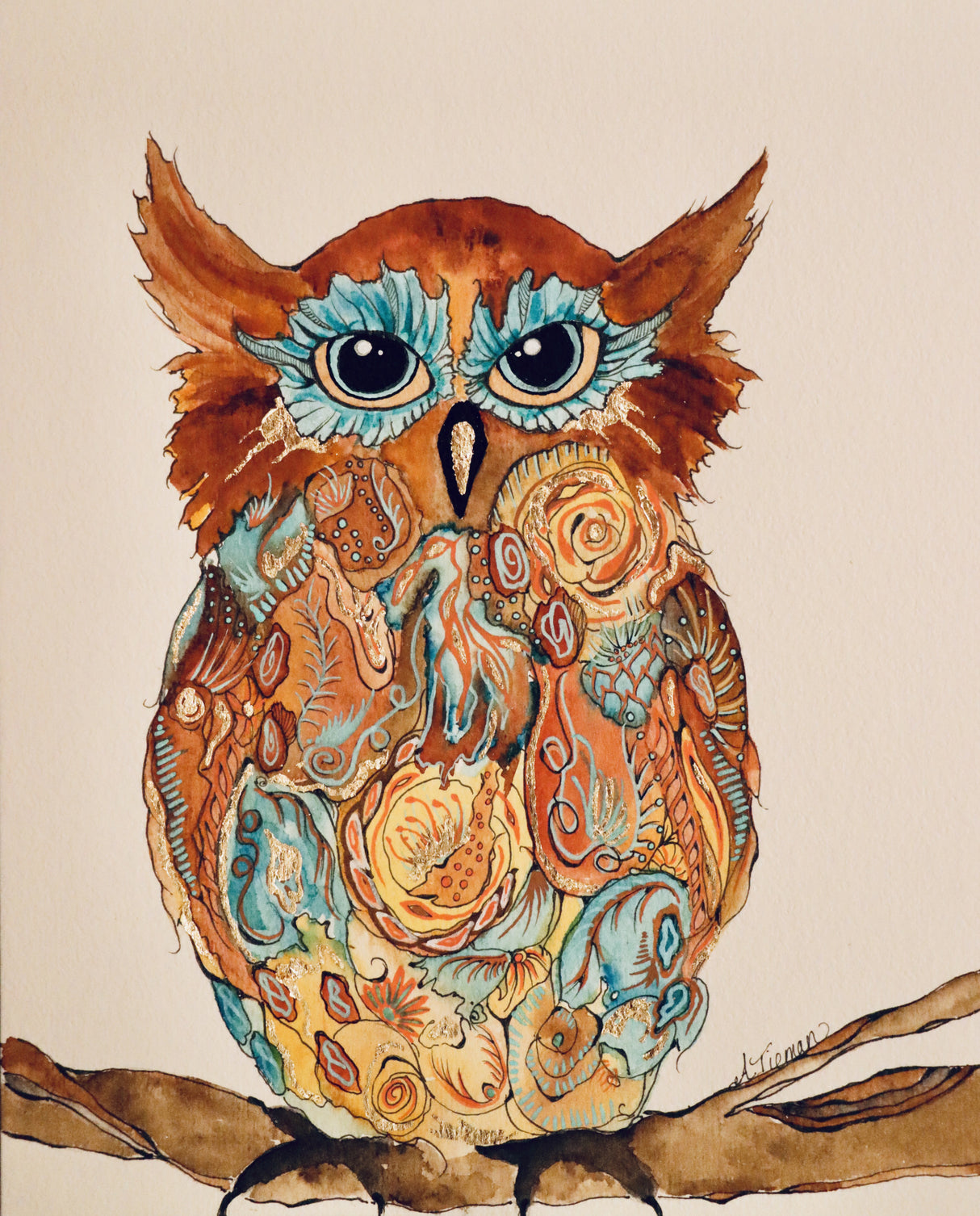 Wise Owl 2 Poster och Canvastavla