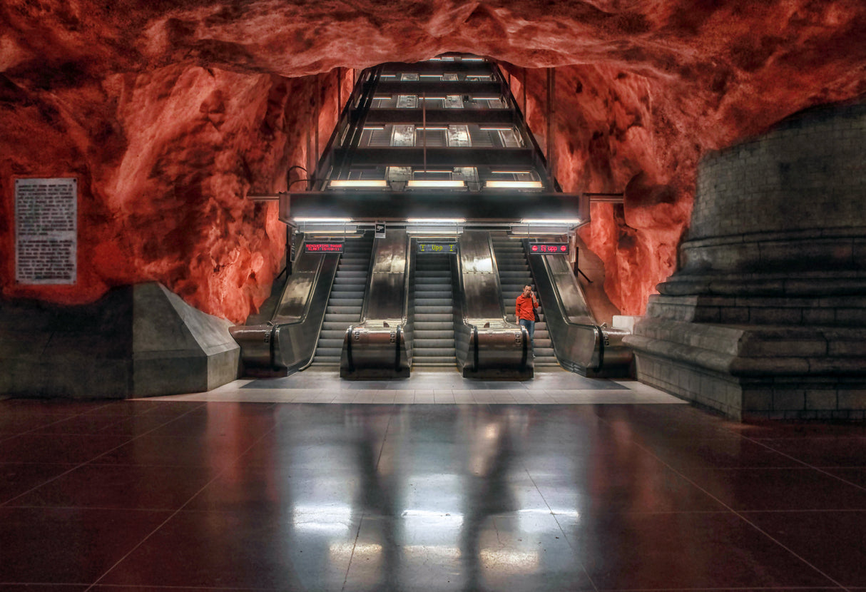 Stockholm underground Poster och Canvastavla