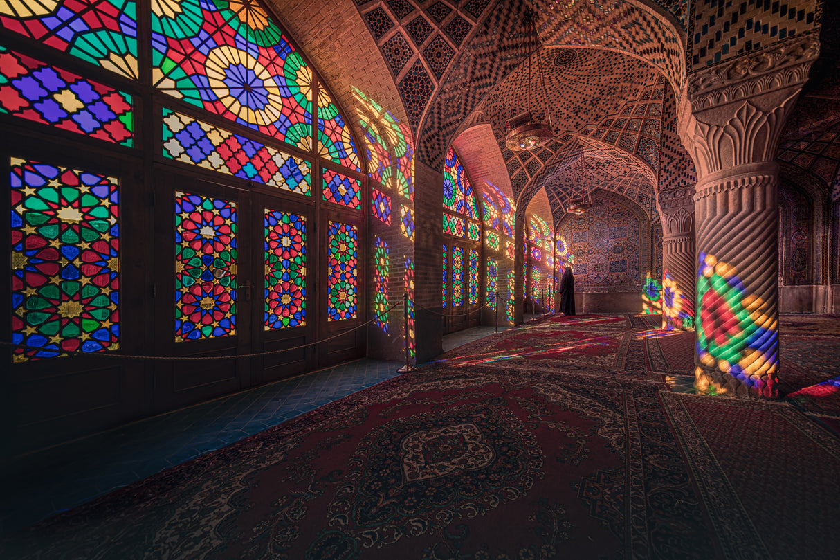 Pink mosque Poster och Canvastavla