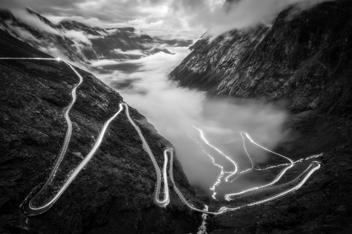 trollstigen Poster och Canvastavla
