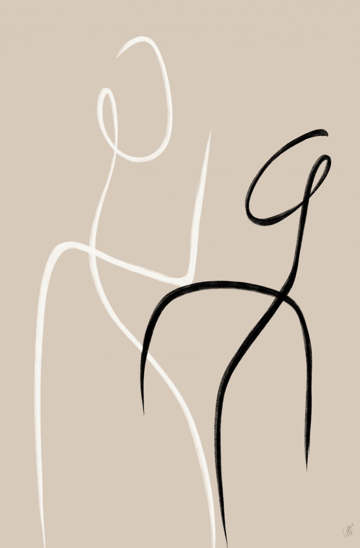 Women Poster och Canvastavla
