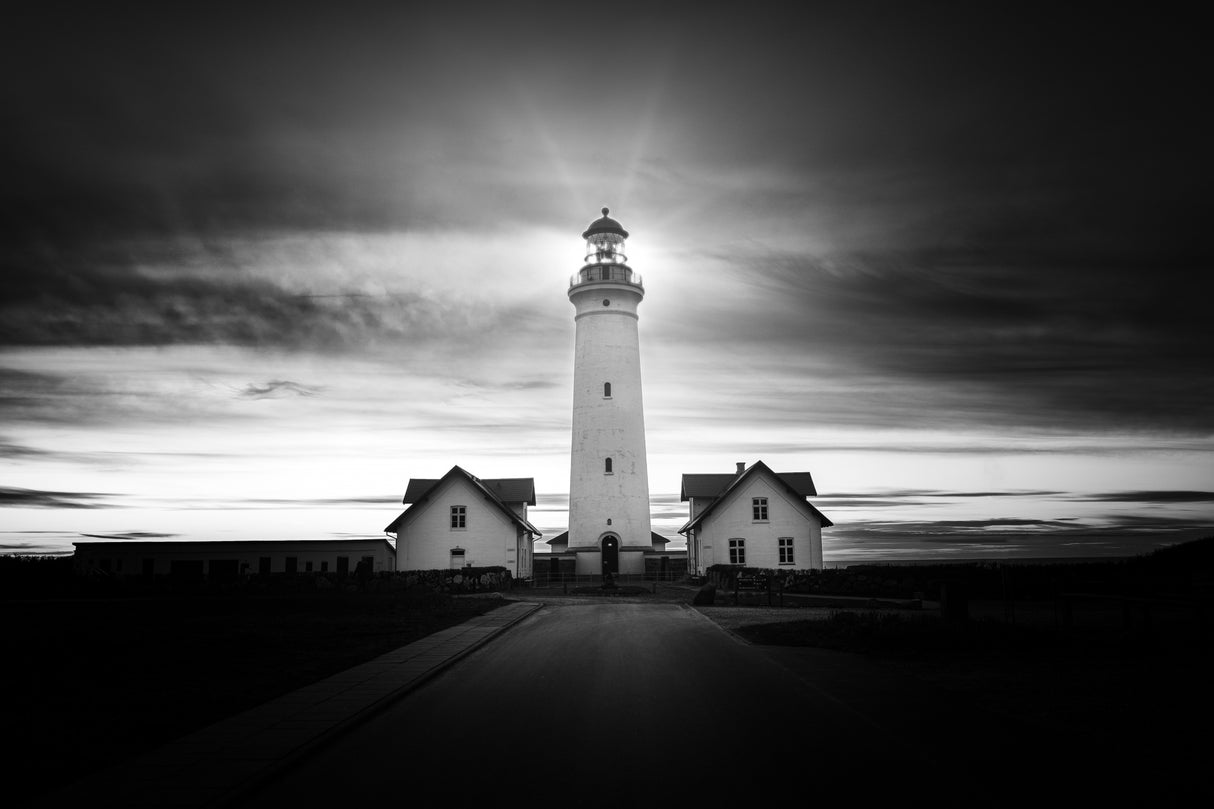 Hirtshals Fyr Poster och Canvastavla