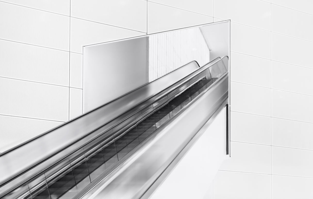Escalator to the unknown. Poster och Canvastavla