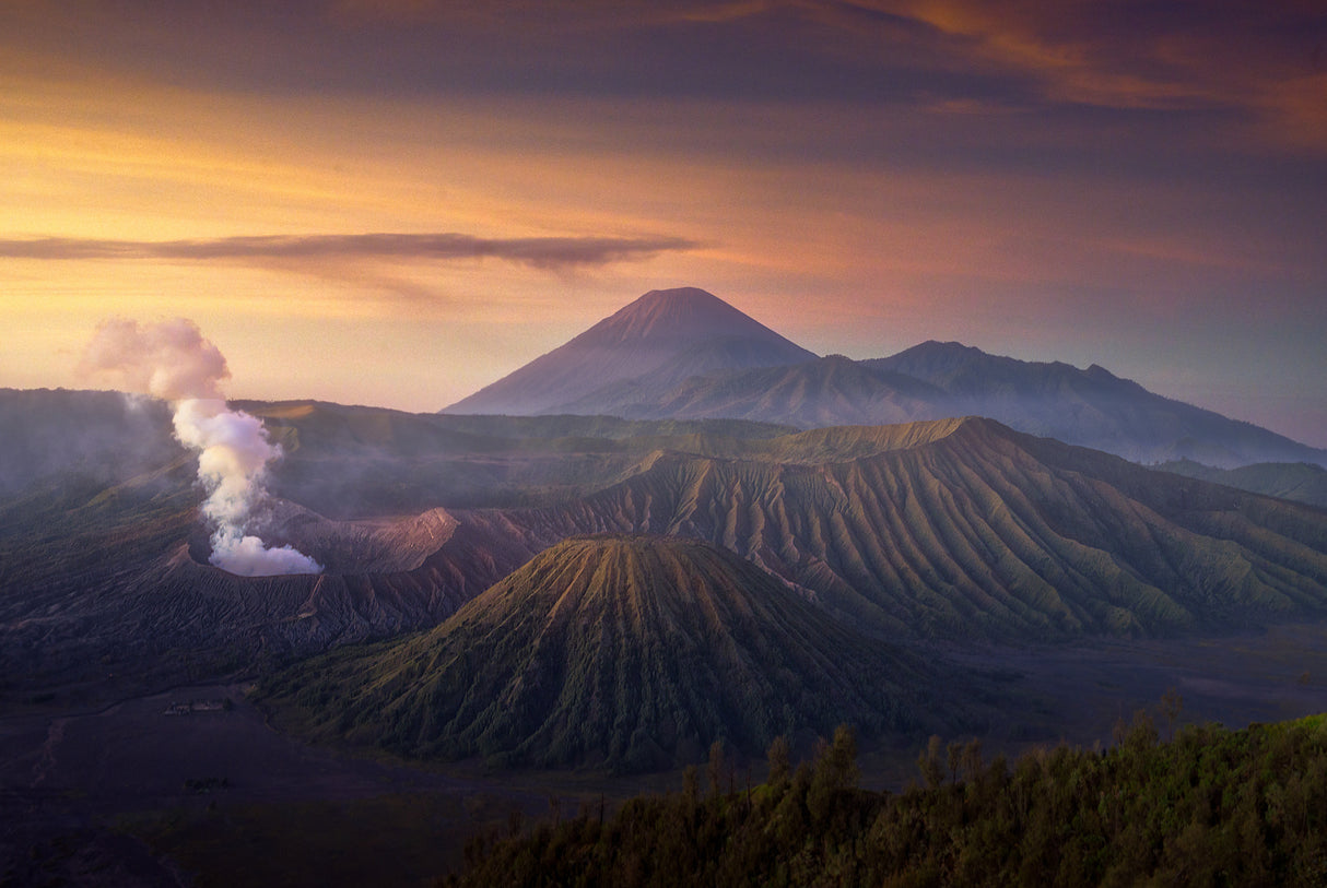Bromo Sunrises Poster och Canvastavla