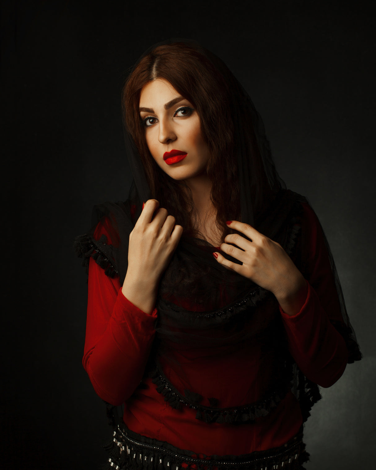 Kurdish girl Poster och Canvastavla