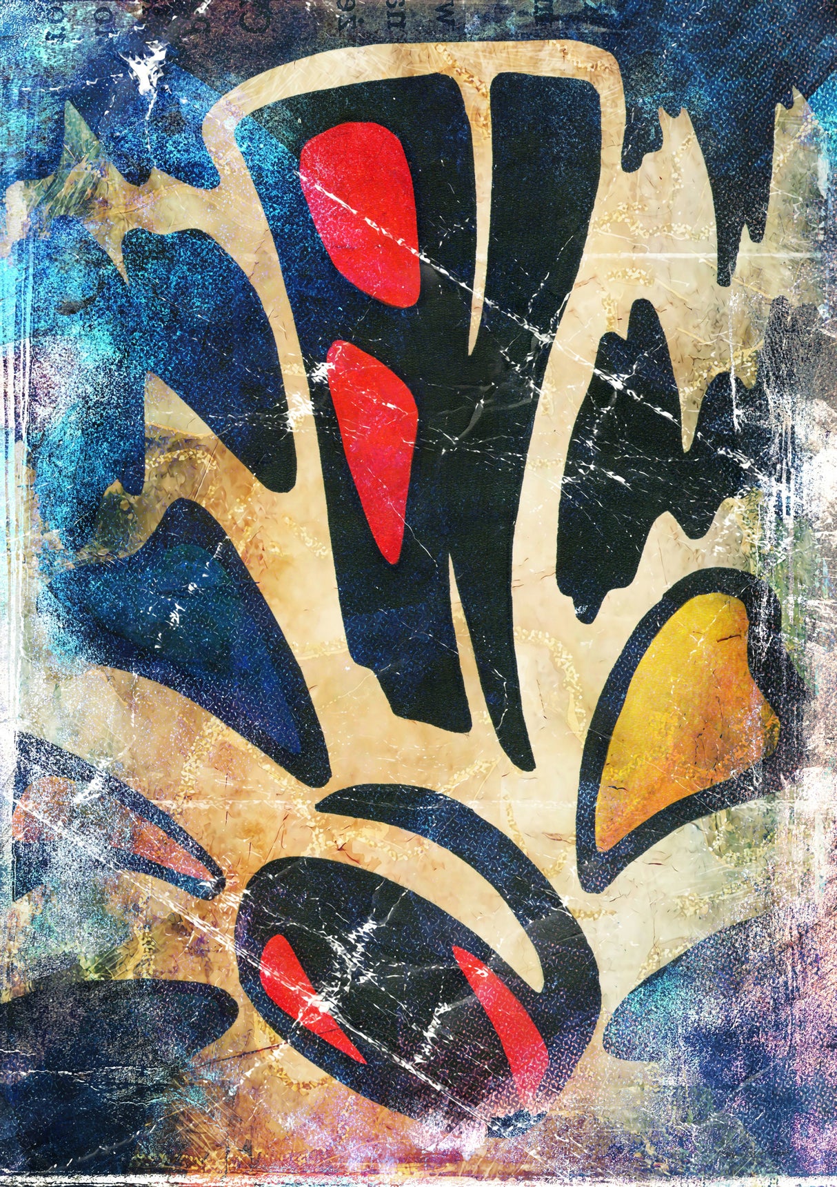 The abstraction Poster och Canvastavla