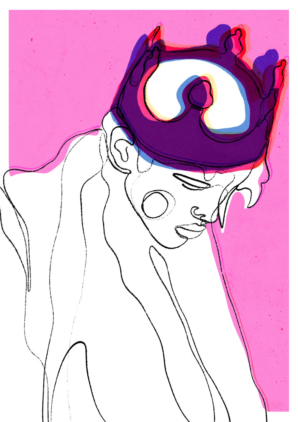 The Fallen King Poster och Canvastavla