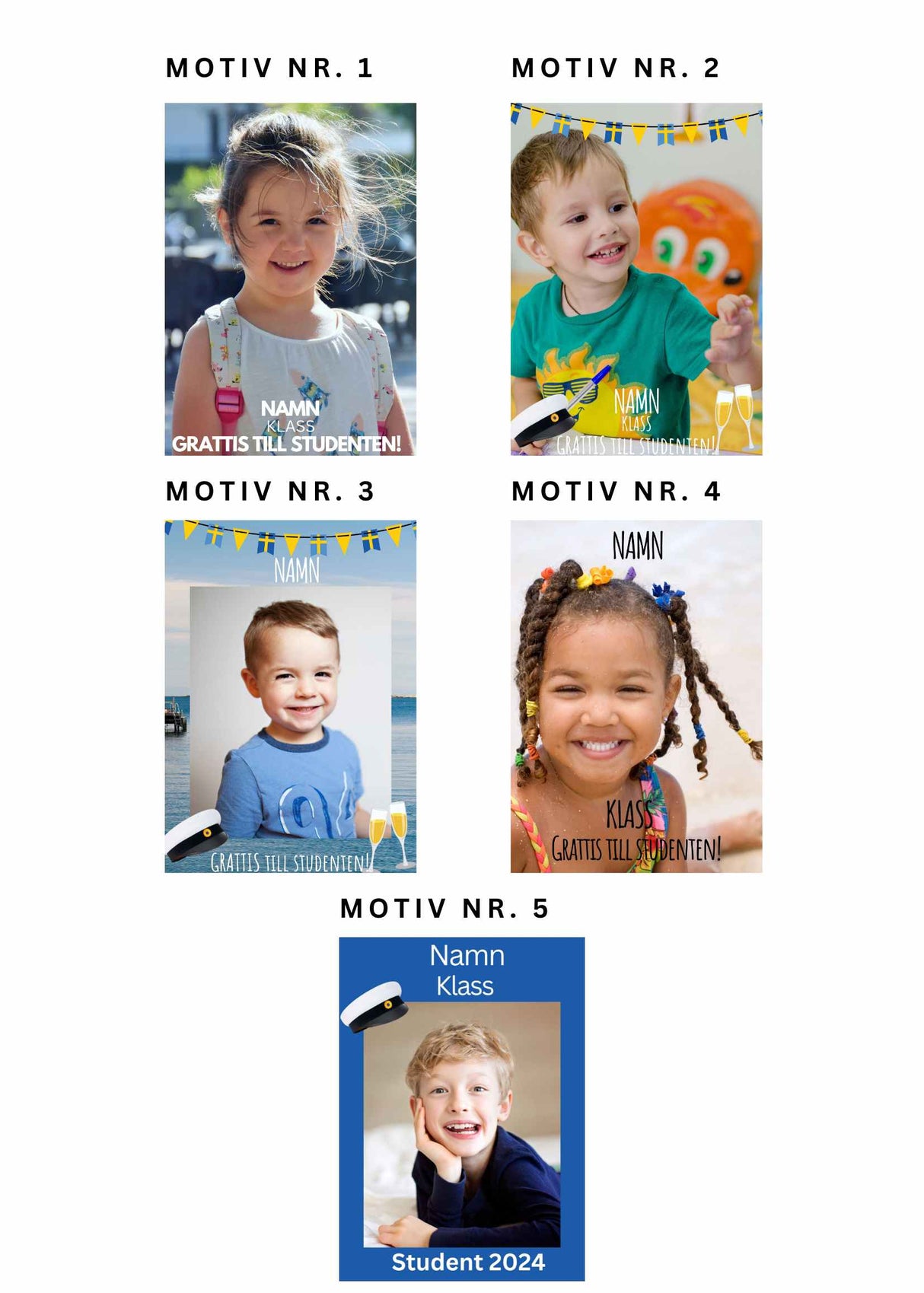 Studentskylt och studentplakat i Ljungby