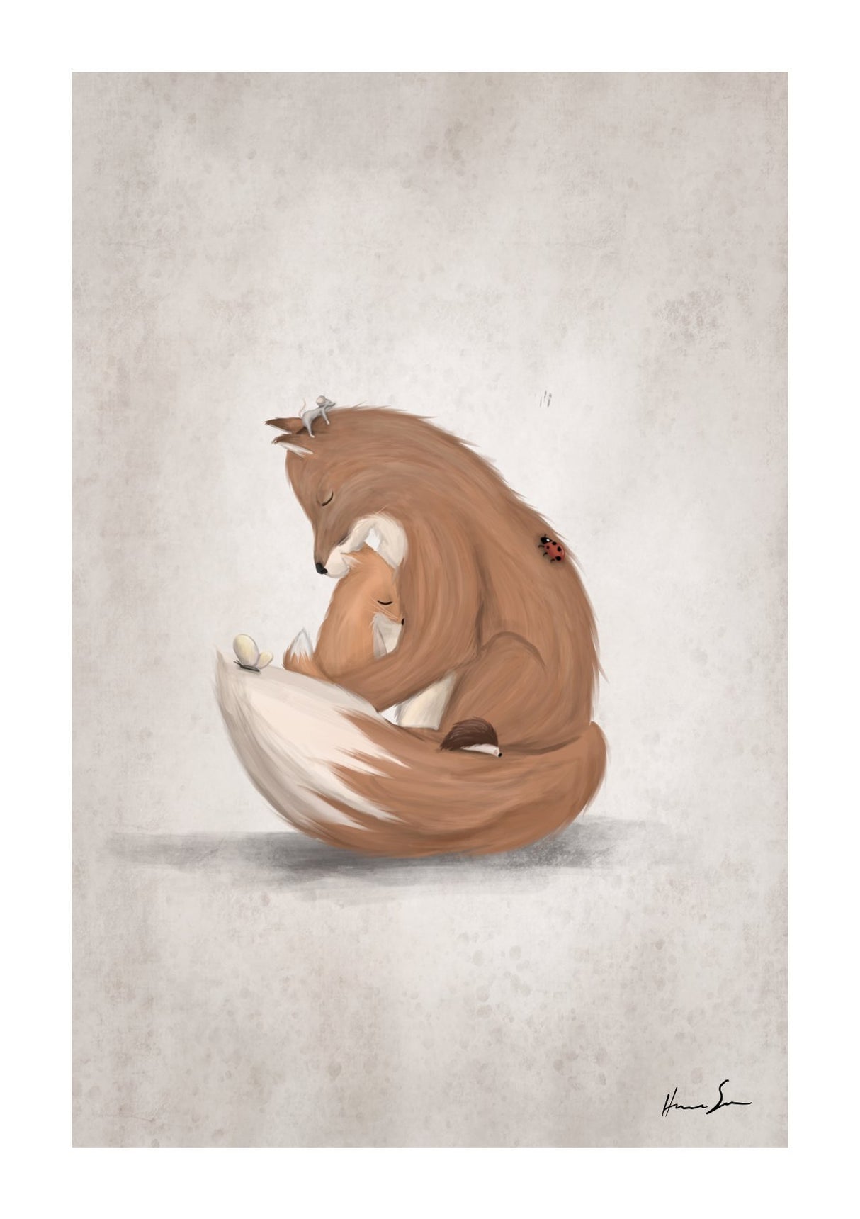 Rådjursunge Vas och keramikposter