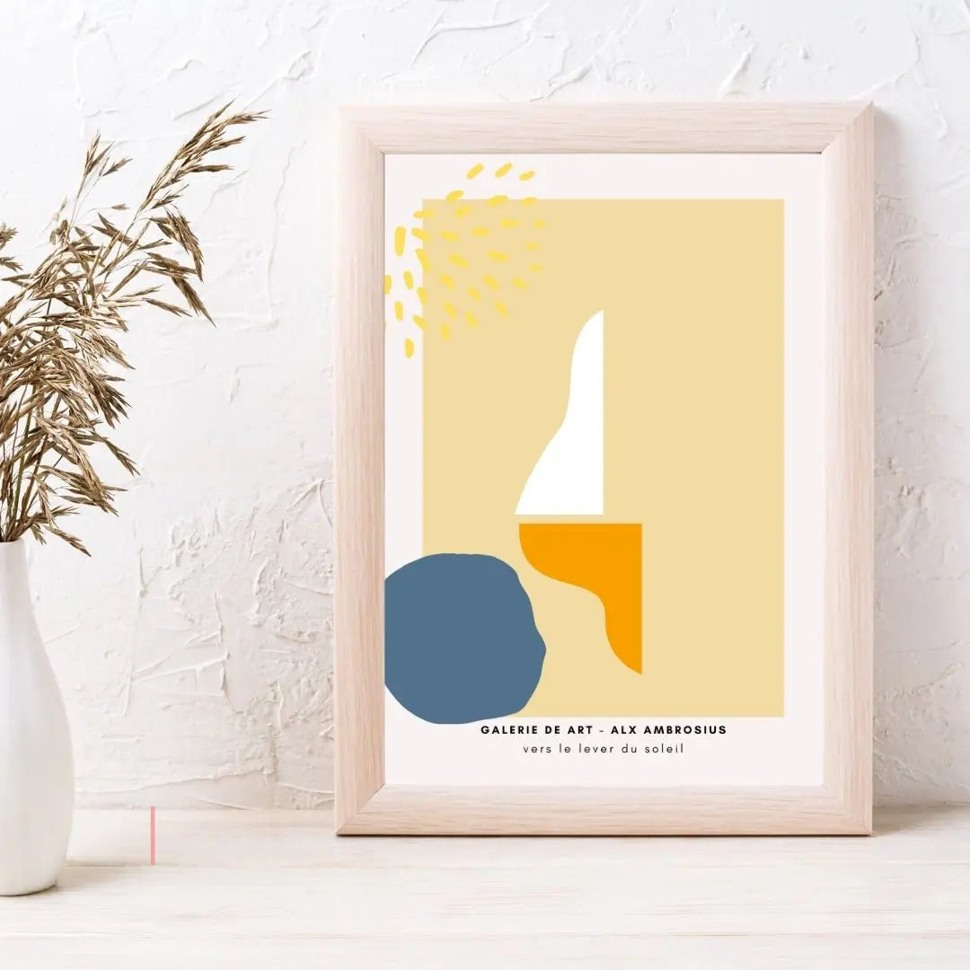 Vers le lever du soleil Poster