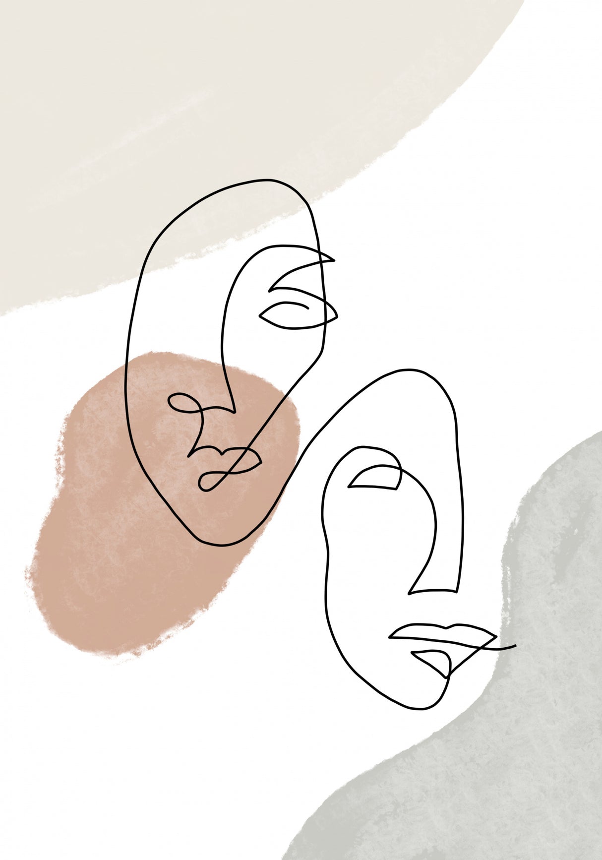 null Poster och Canvastavla