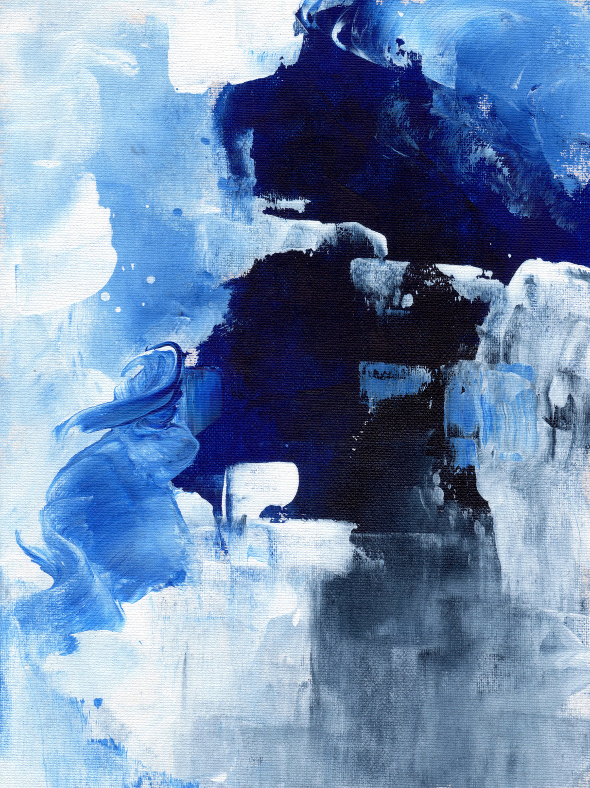 Winter Night Poster och Canvastavla