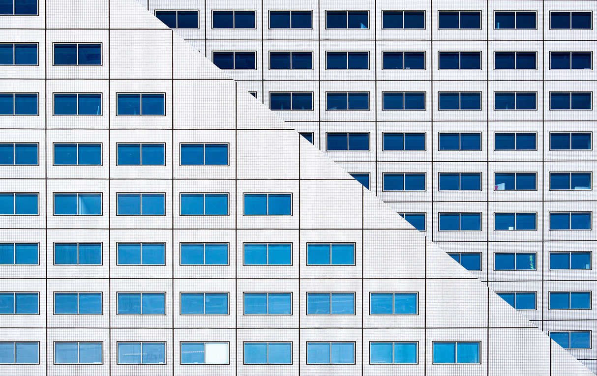 Diagonal facade Poster och Canvastavla