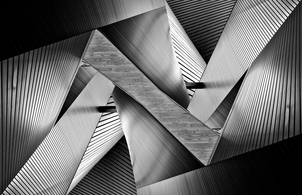 Metal Origami Poster och Canvastavla