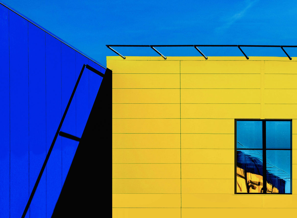 Facade - Rishon Lezion iundustrial Park Poster och Canvastavla