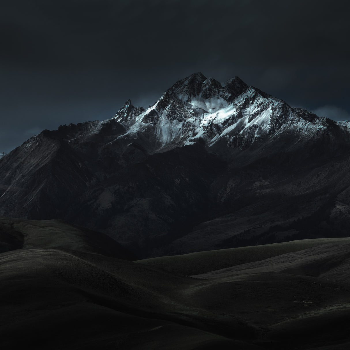 格聂神山 Poster och Canvastavla