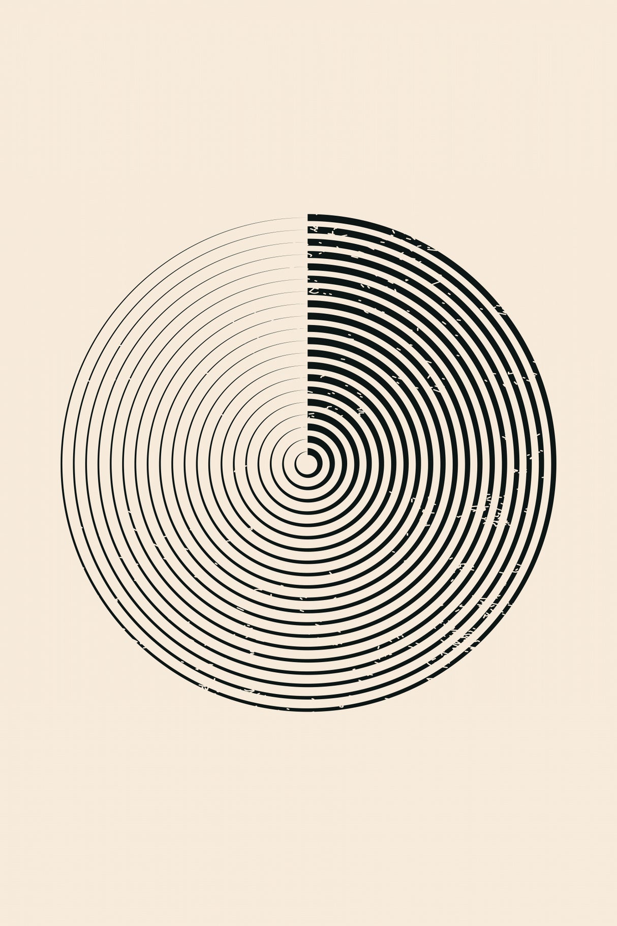 Boho Minimal Shapes #1 Poster och Canvastavla