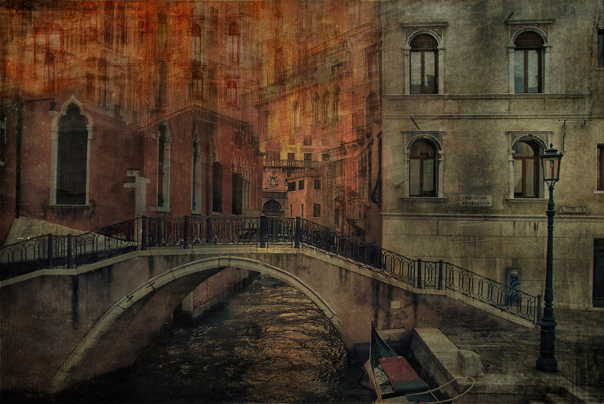 Venetian bridge Poster och Canvastavla