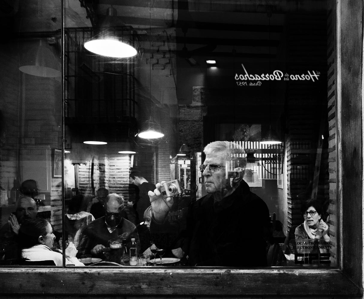 The street photographer Poster och Canvastavla