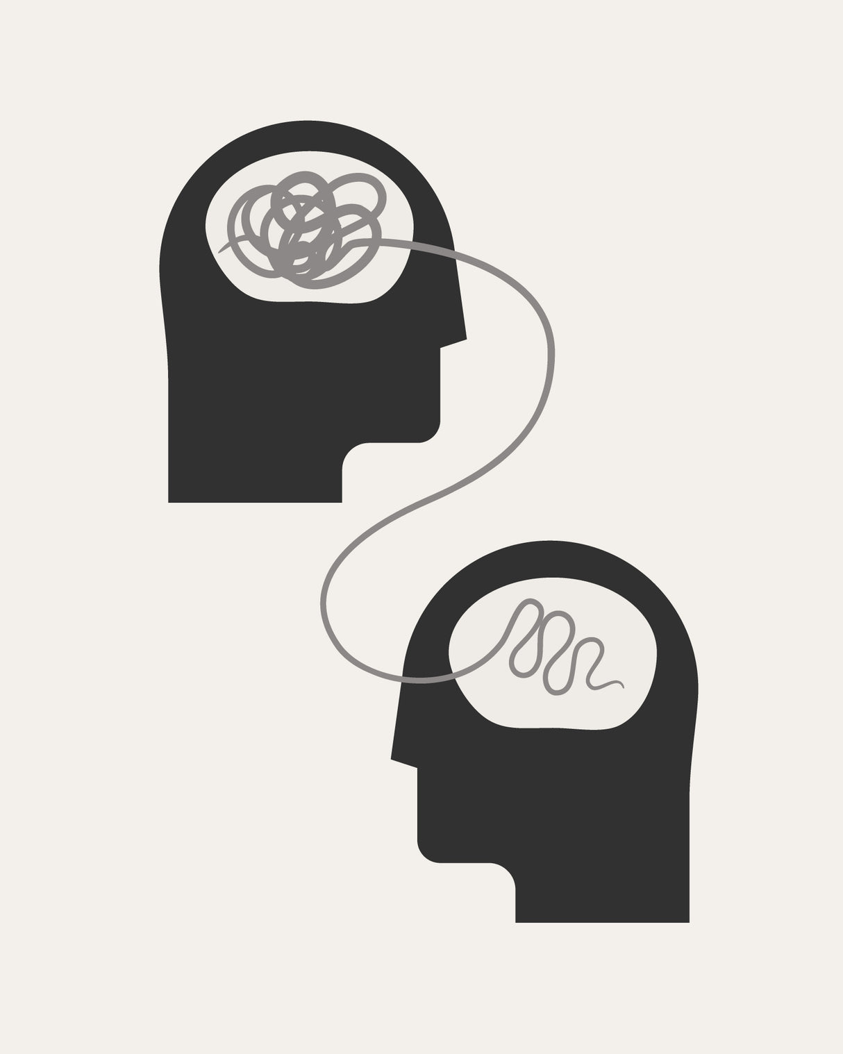 Mind Therapy No3 Poster och Canvastavla