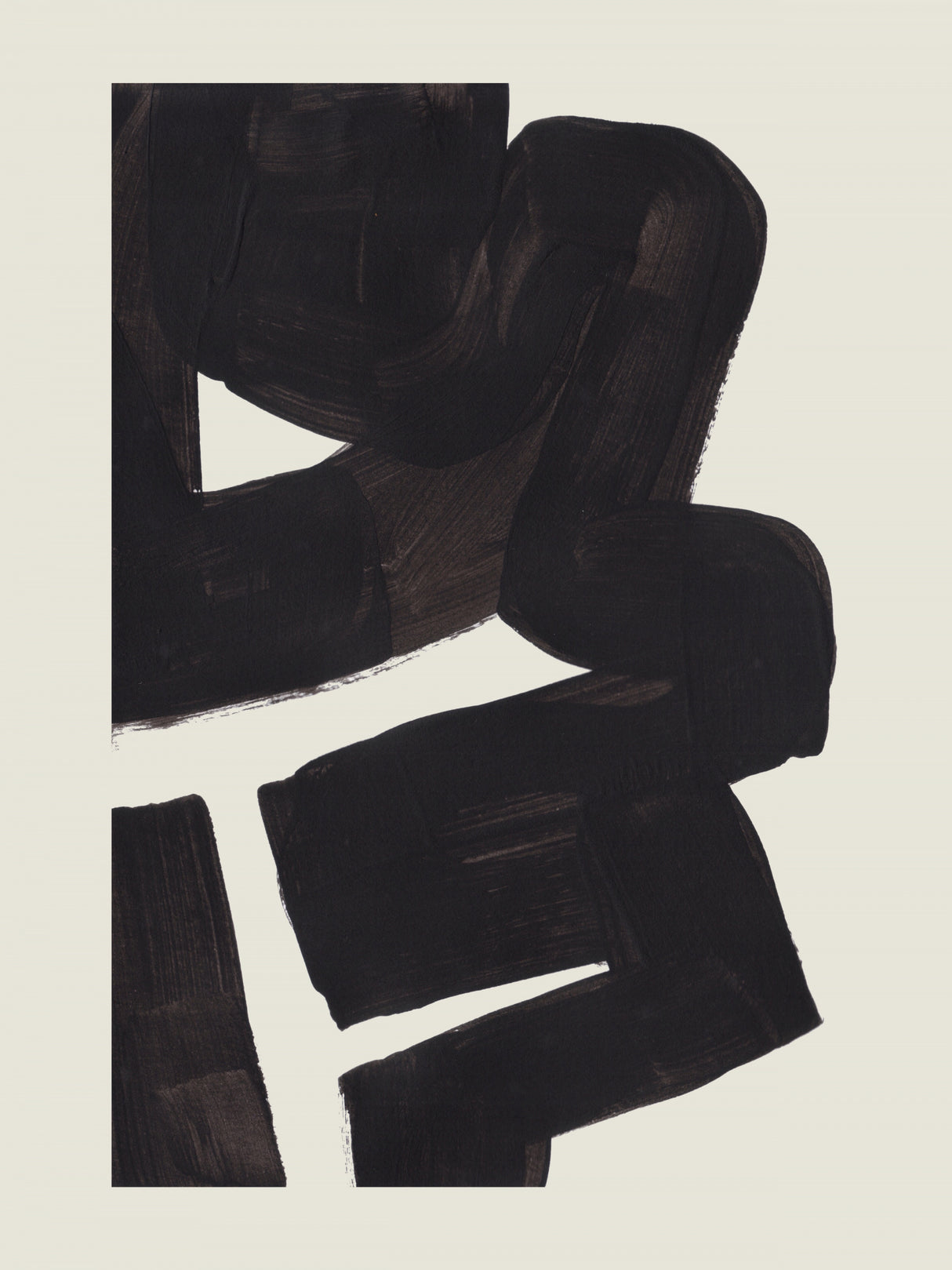 Ink Motif 46 Poster och Canvastavla