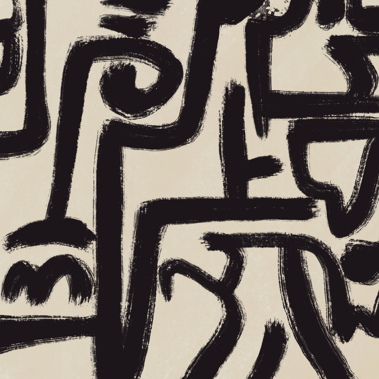 Line art abstract 04 Poster och Canvastavla