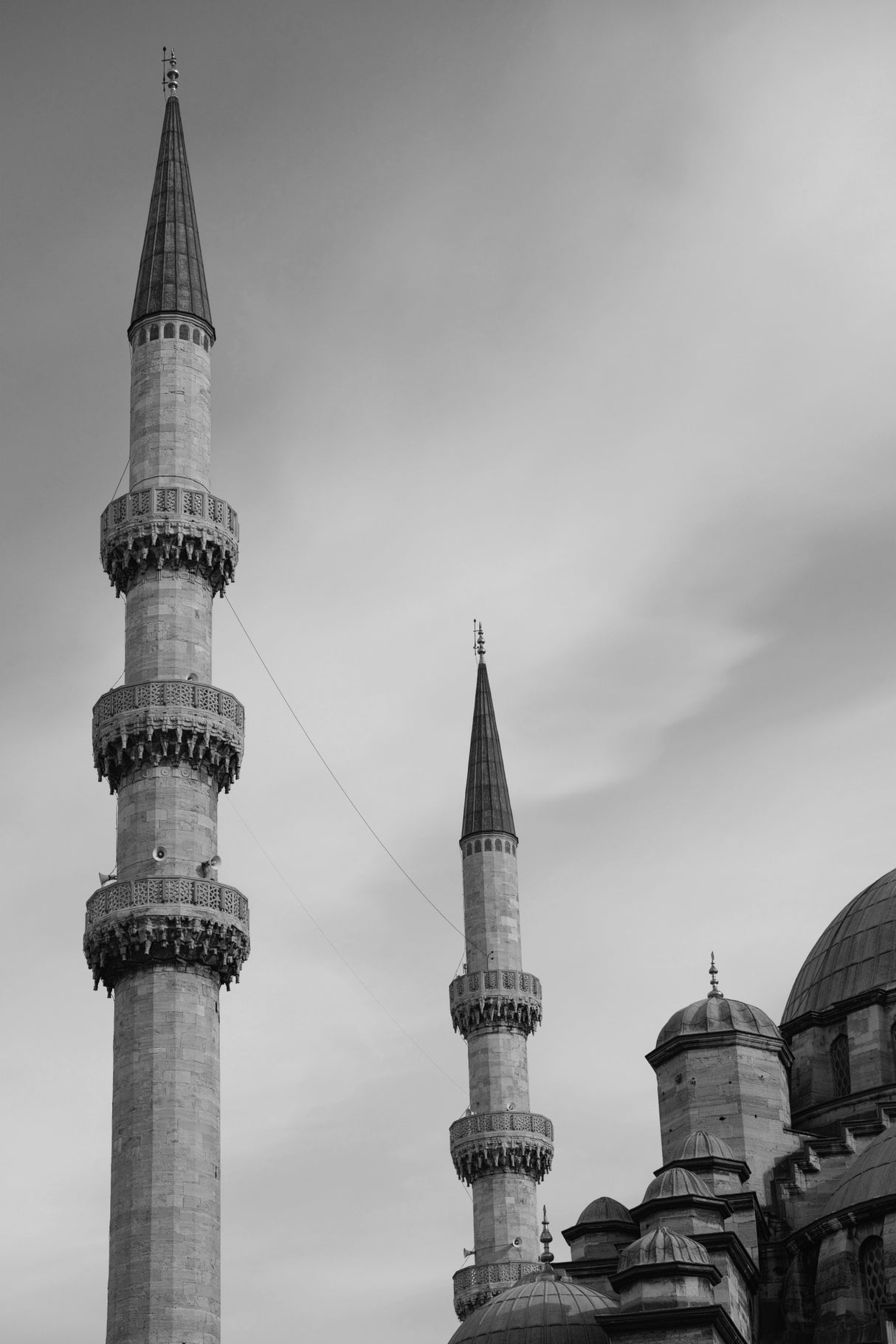 historical mosque from Istanbul, Turkey Poster och Canvastavla
