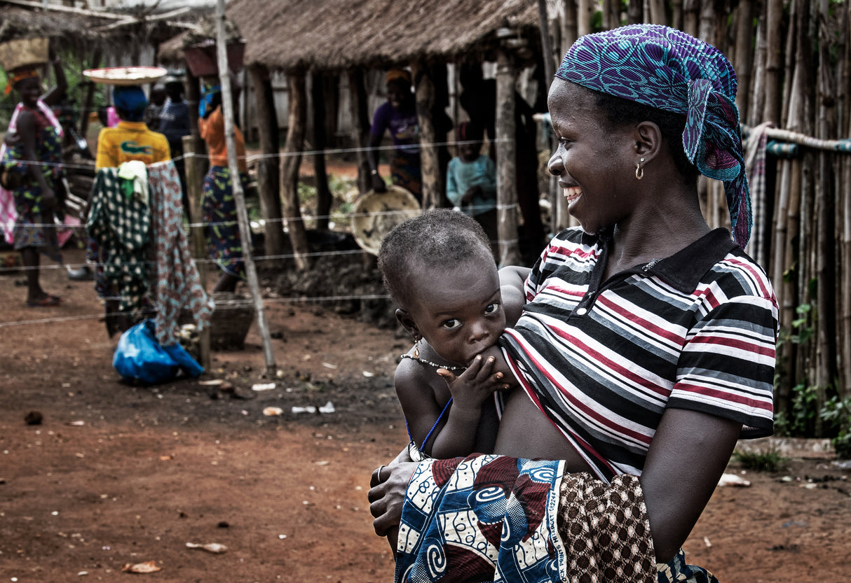 Life in Benin. Poster och Canvastavla