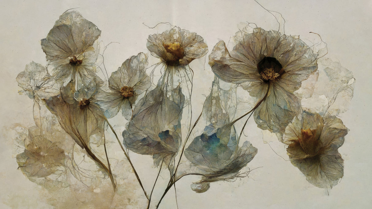 Dry Flowers No 4 Poster och Canvastavla