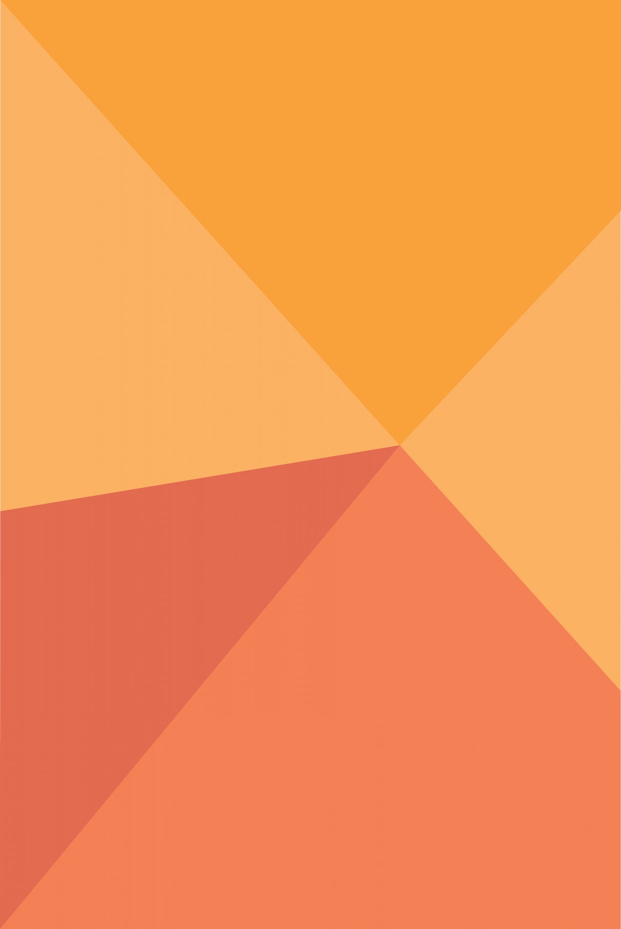 Four Triangles Poster och Canvastavla