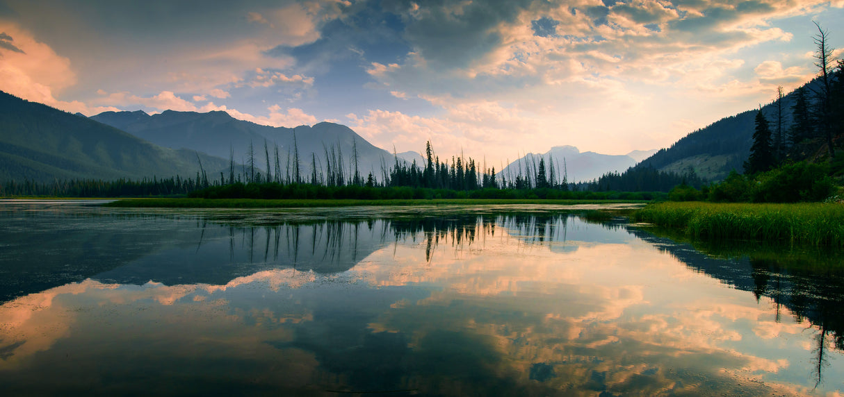 Mountain reflections Poster och Canvastavla