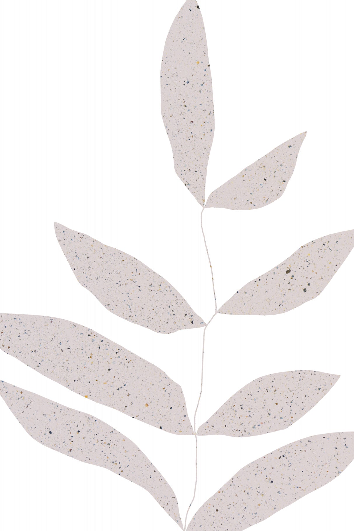 Delicate Leaves Poster och Canvastavla