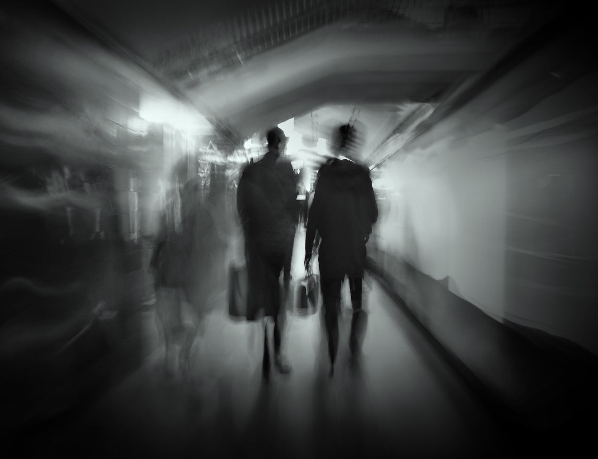 Moscow metro - light Poster och Canvastavla
