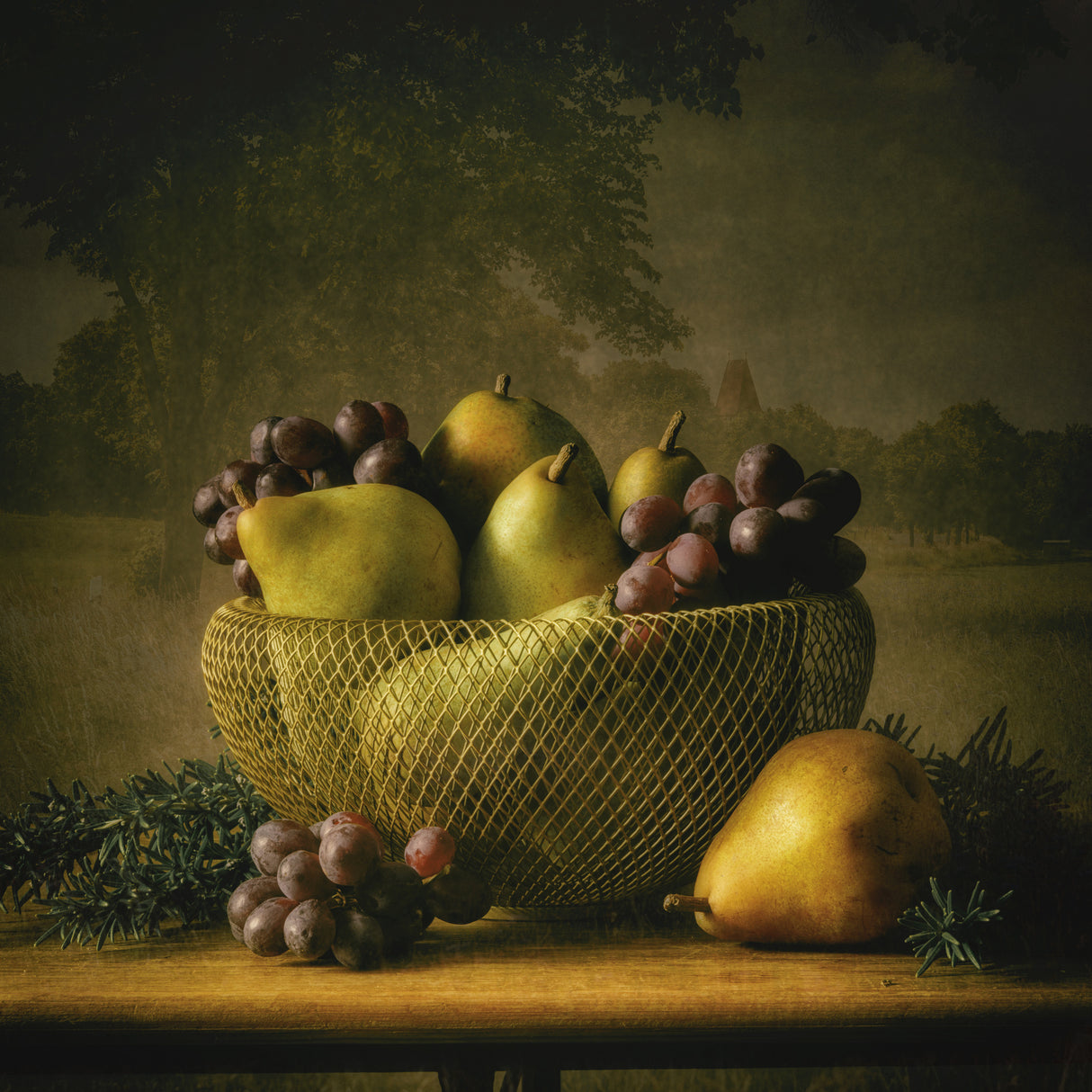 Still life Late Summer Fruit Poster och Canvastavla