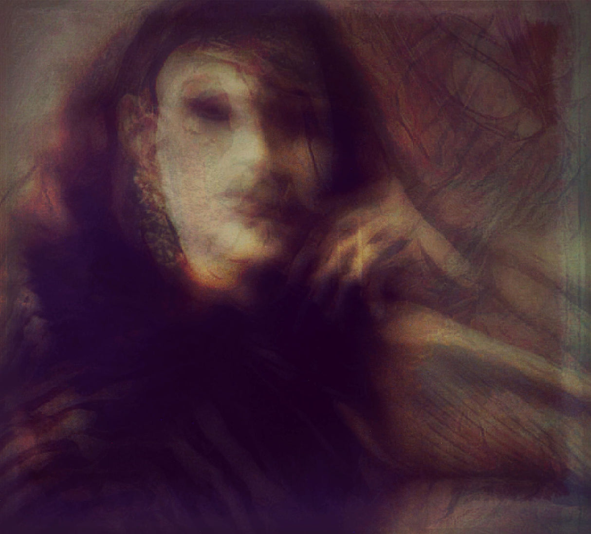A Quiet Darkness (portrait) Poster och Canvastavla