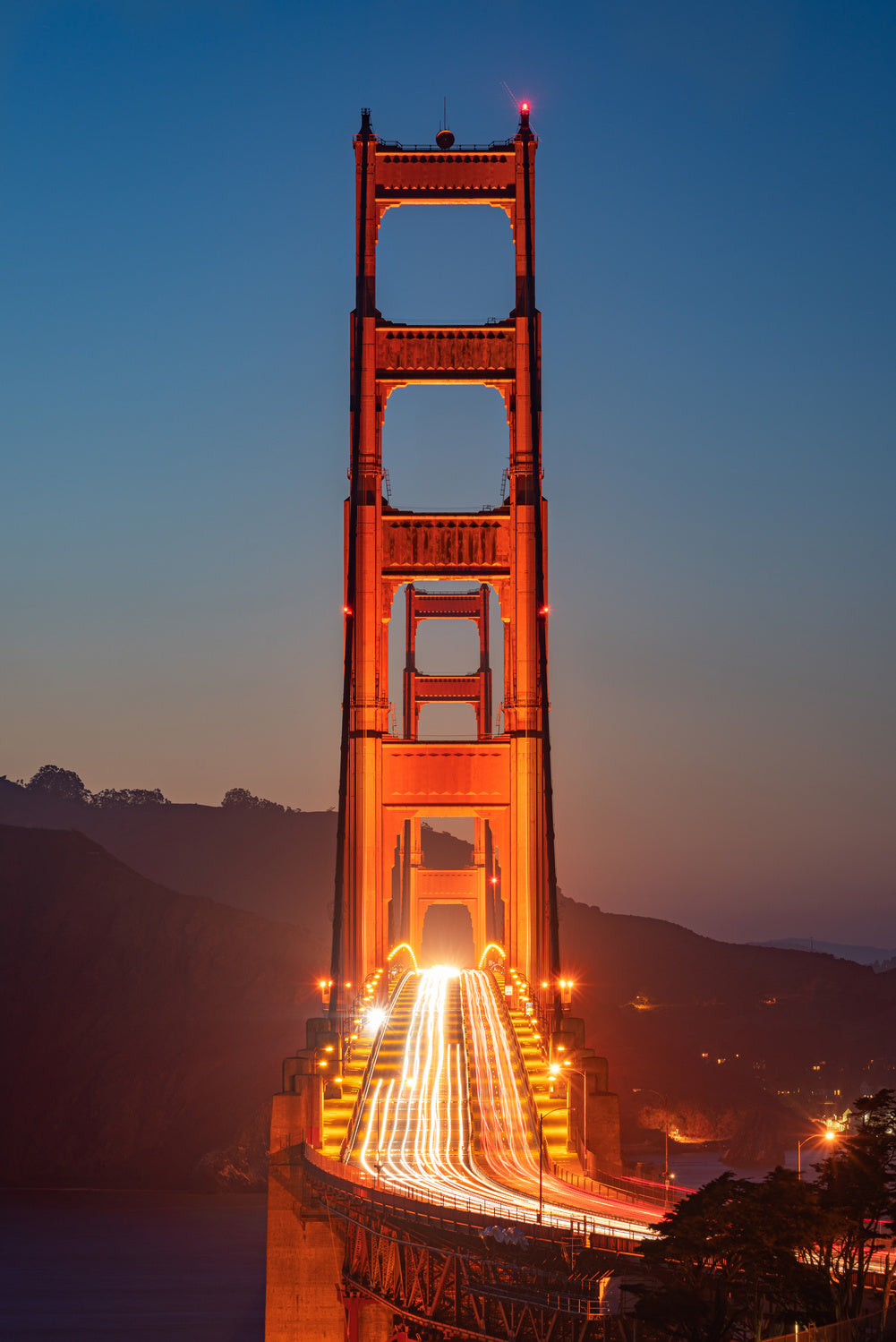Golden Gate Bridge Poster och Canvastavla