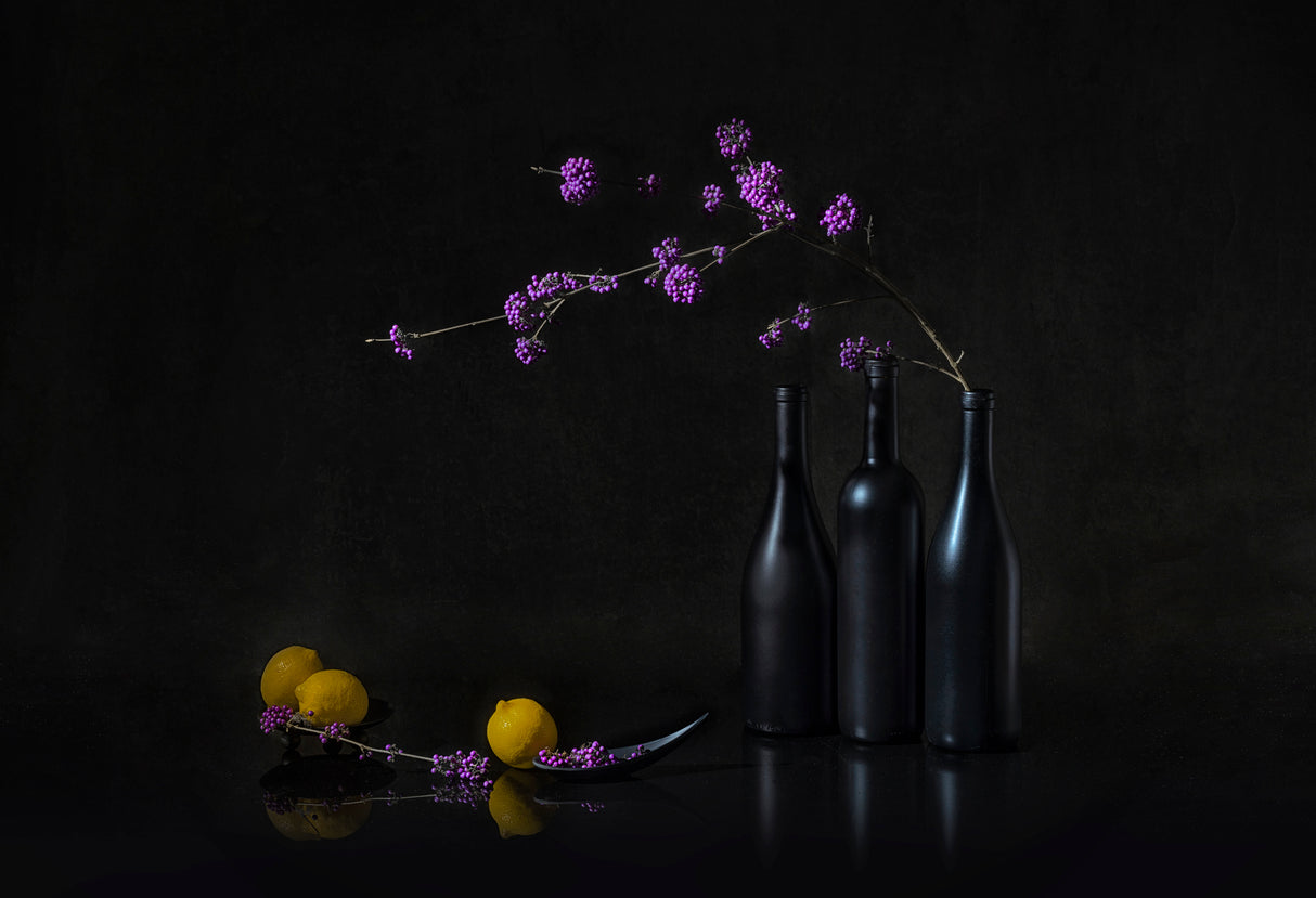 Berry and Lemon Poster och Canvastavla
