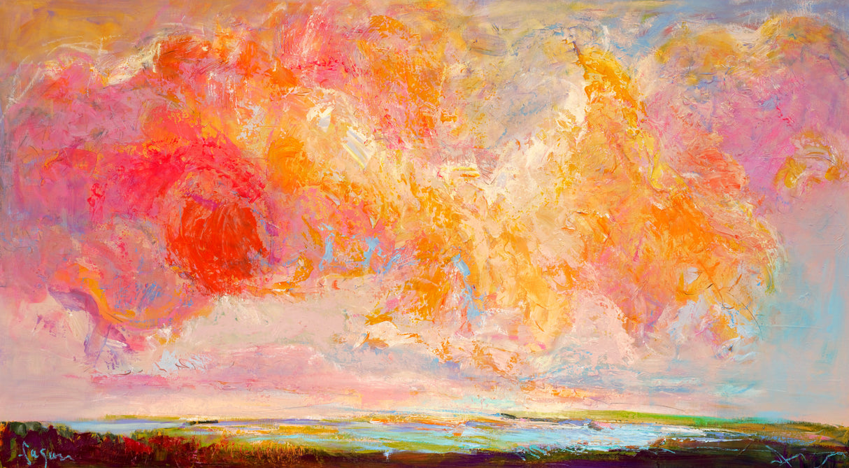 With a Happy Heart Poster och Canvastavla